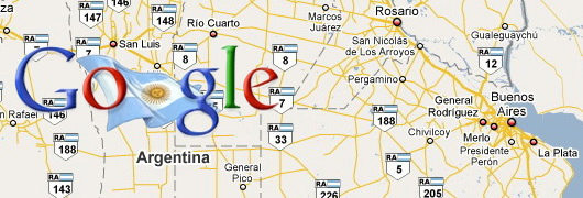 Google maps argentine