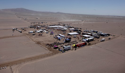 Dakar 2011 campement copiapo