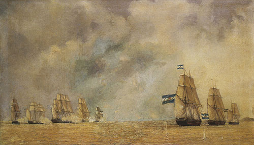 Juan B. Durand-Brager Combate naval del 24 de mayo de 1841