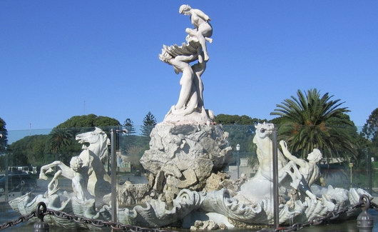 Lola Mora fontaine des néréides