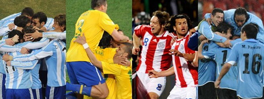 Argentine-Bresil-Paraguay-Uruguay