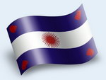 drapeau argentin 1835-1852