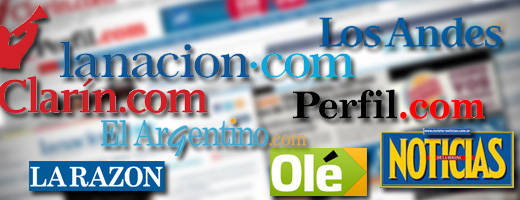 journaux quotidiens et magazine d'argentine