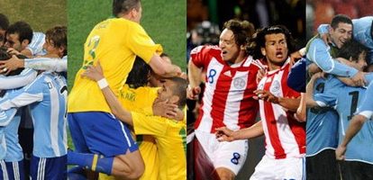 Argentine-Bresil-Paraguay-Uruguay