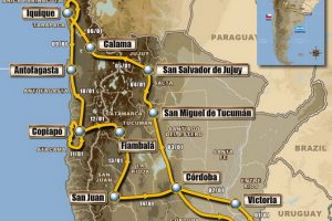 carte dakar 2011