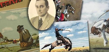 Florencio Molina Campos et les gauchos