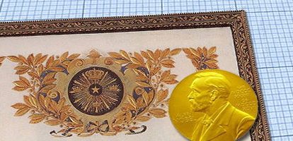 prix nobel et diplome