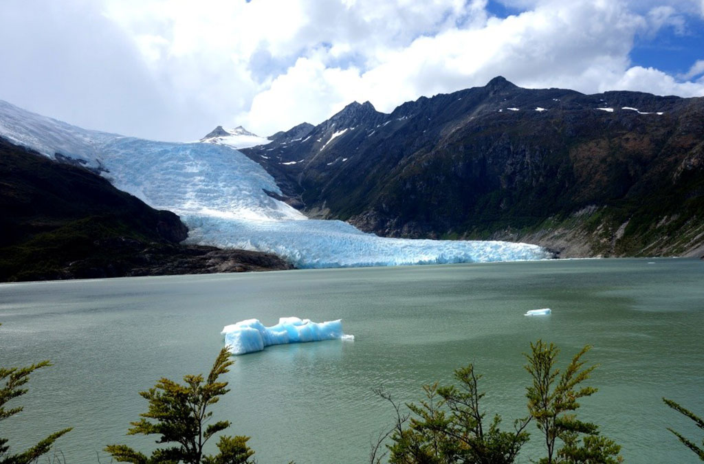 Glacier Hollande sur le canal Beagle