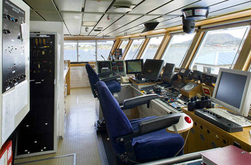photo de la passerelle de l'ocean nova