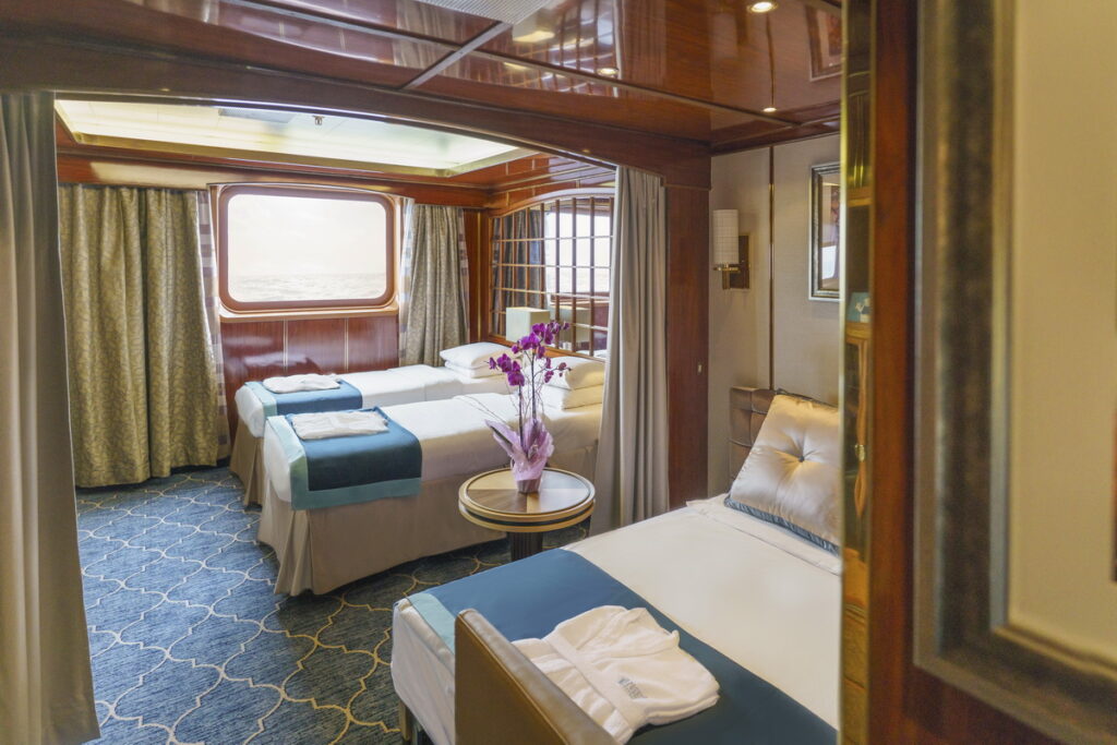 La cabine Triple à bord du Sea Spirit