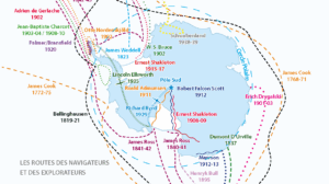 carte histoire antarctique