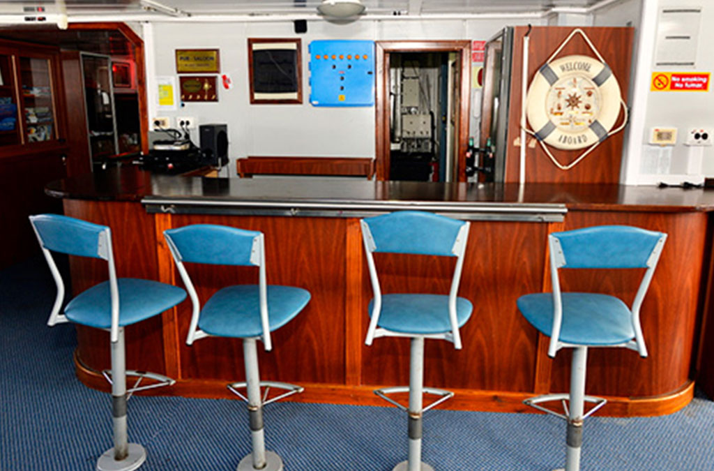 bar du bateau Ushuaia