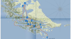 Route de Darwin depuis Ushuaia