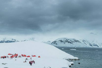 antarctique hebridean island sky