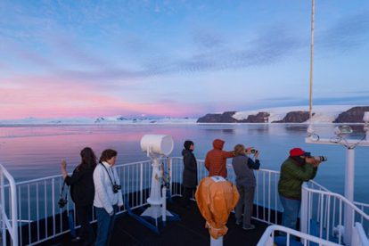 antarctique crépuscule