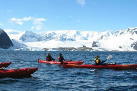 kayak antarctique