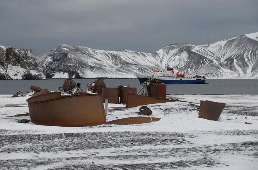 Station whalers bay abandonnée