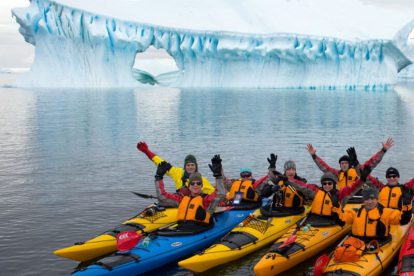antarctique kayak