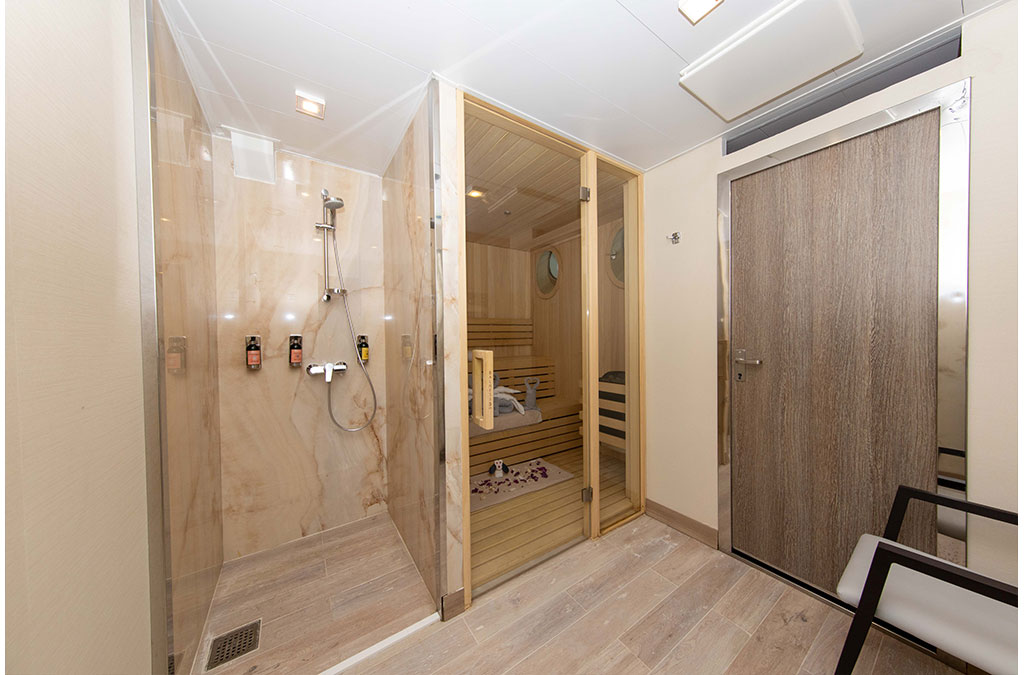 sauna du World Explorer