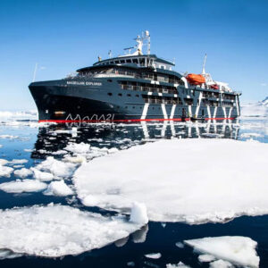 Le Magellan Explorer vue 3/4 avant