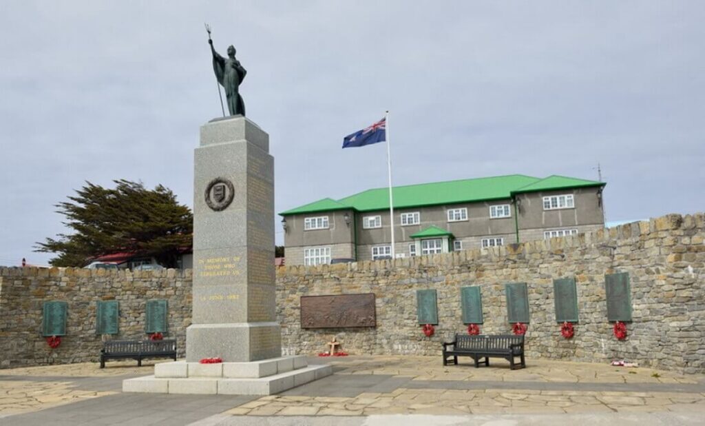 monument aux morts de la guerre des malouines