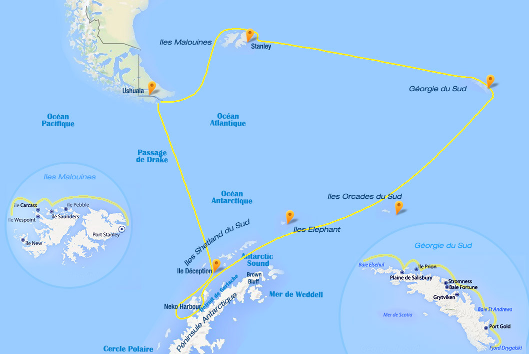 croisiere antarctique malouines