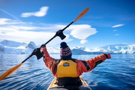 kayak antarctique