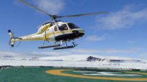 helicoptere antarctique