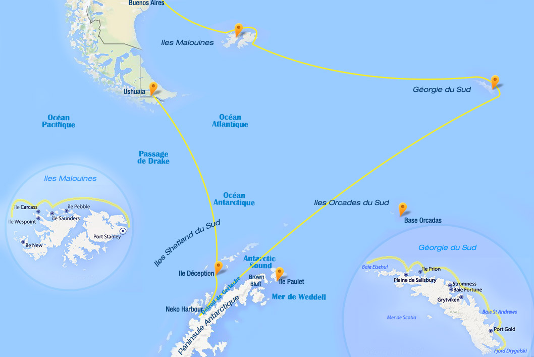 croisiere antarctique malouines