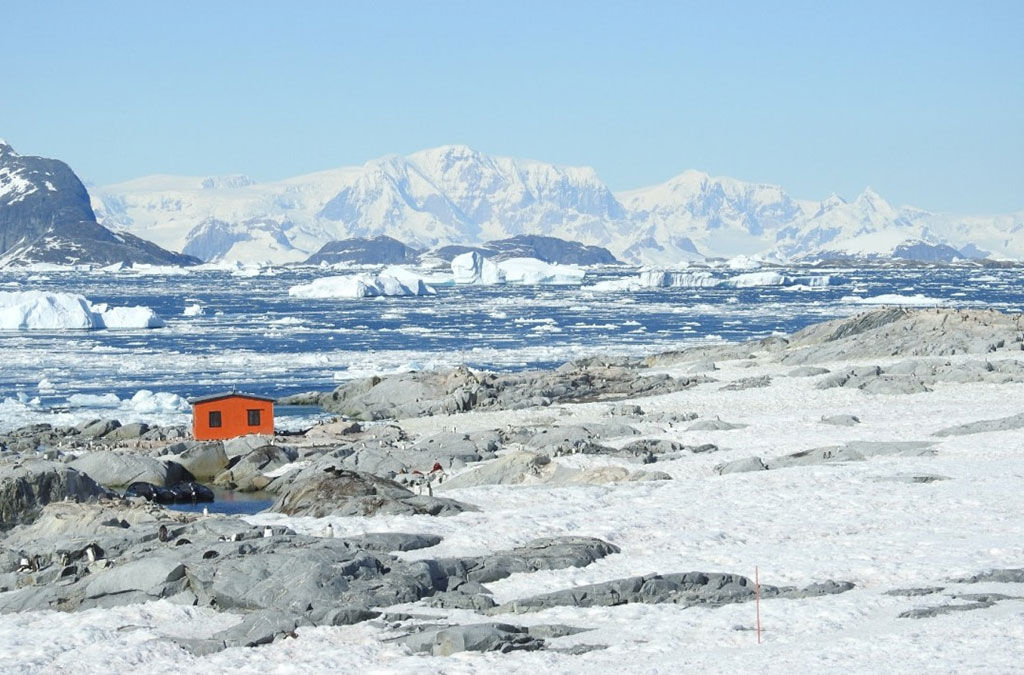 panorama depuis l'ile Petermann
