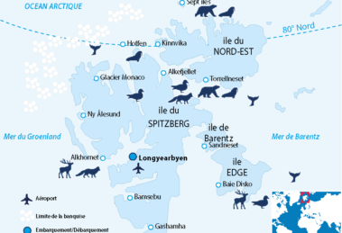 carte spitzberg