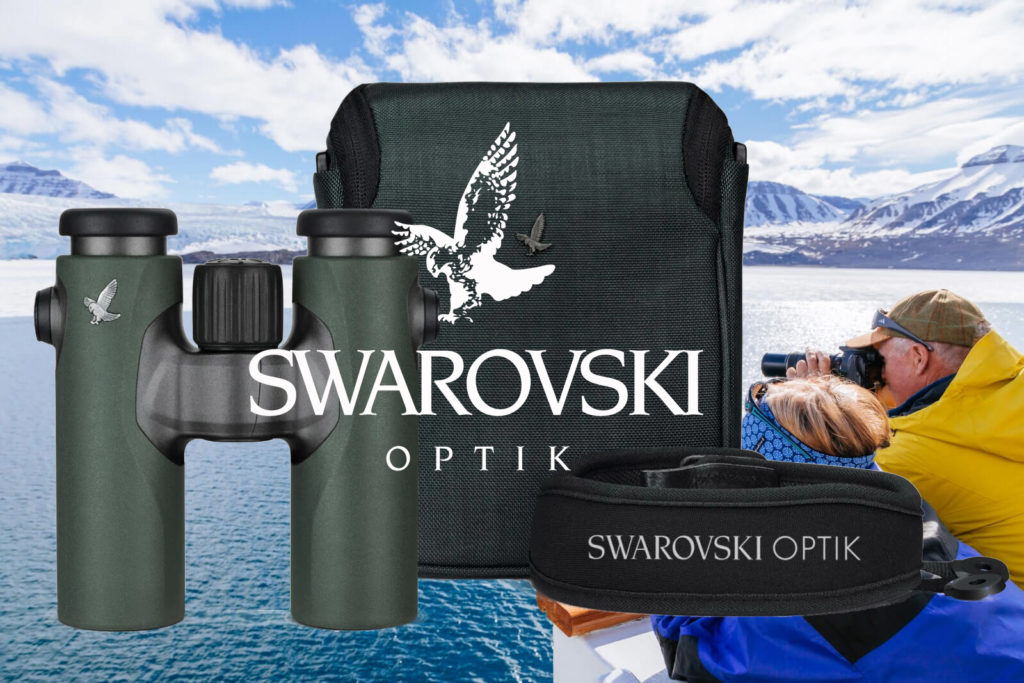 Jumelles swarovski antarctique offertes