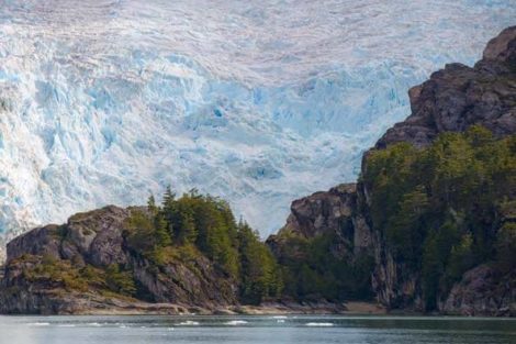 glacier des canaux de patagonie