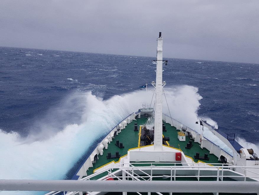 navigation dans le passage Drake