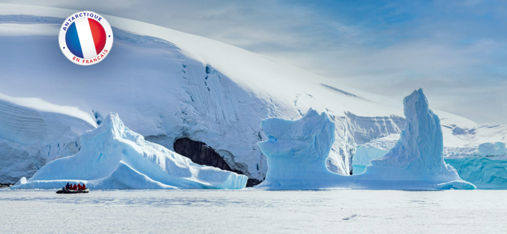 Antarctique + cercle polaire avec Exploris en français