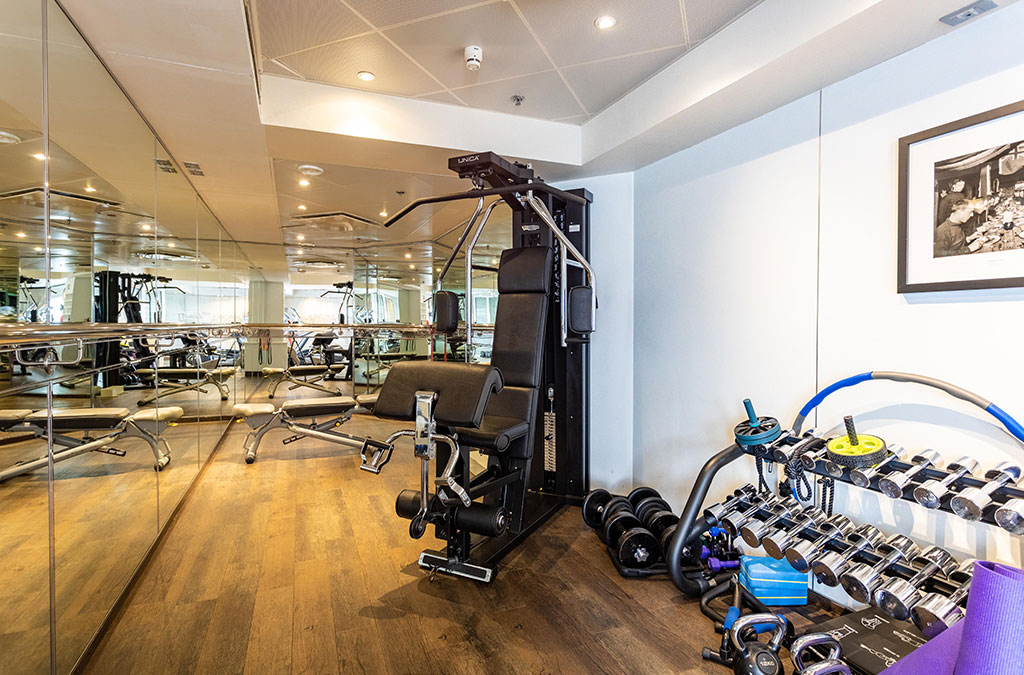 salle de fitness sur Exploris One