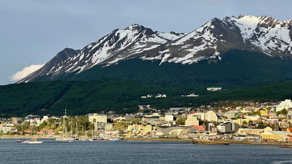 départ d'Ushuaia sur le canal Beagle