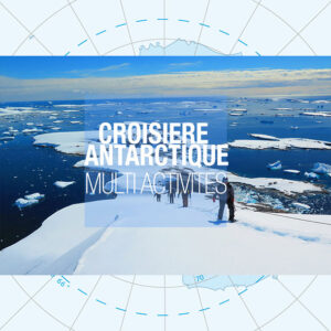 groupe de randonneur en antarctique