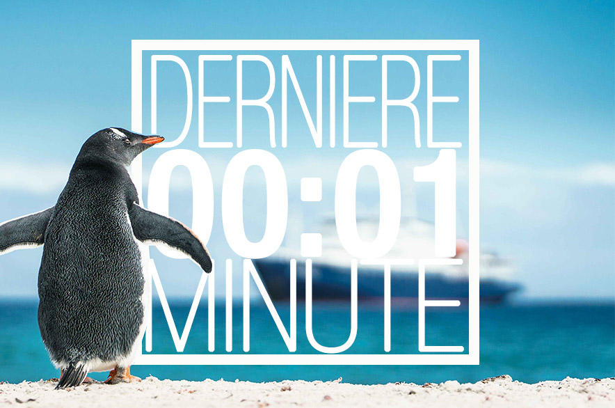 promotion derniere minute antarctique